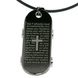 Collier à pendentif en forme de croix pour hommes, breloque Punk, écriture, Skateboard, chaîne de cou, cadeau # R671