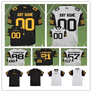 Johnny Manziel Hamilton Tiger Cats Camiseta de fútbol Matt Shiltz Bo Levi Mitchell James Butler Terry Godwin Tim White Williams Kiondre Smith Lawrence Woods Thurman