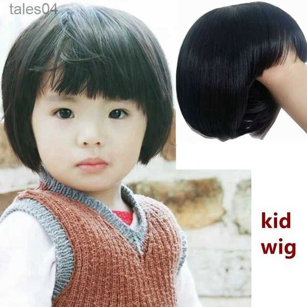 Pelucas para niños para hombres Accesorios para el cabello para niños Pelucas para bebés Tocado para niños Tocado para niñas pequeñas Capucha negra para niños Cubierta para la cabeza marrón Muñeca reborn Toupee YQ231111