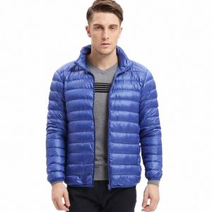 Hommes Classical offre spéciale doudoune ultra-légère vers le bas automne hiver hommes veste m fitt loisirs mince vers le bas manteau mâle M-5XL L5A8 #