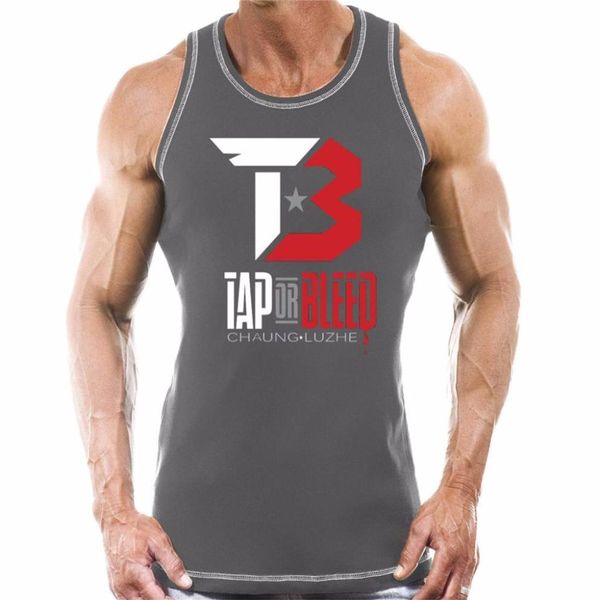 Vêtements pour hommes porter débardeur Fitness mâle été Stringer Sexy Muscle musculation levage débardeur Cotton273l