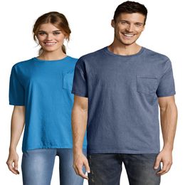 ComfortWash Garment Dyed T-shirt met korte mouwen voor heren