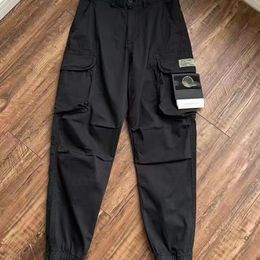 Heren Kompas Merk Hoogwaardige Stones Island Cargo Mannen Steen Lange Broek Mannelijke Jogging Overalls Tactische Broek Ademende Designer