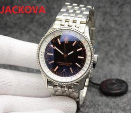 Crime Premium Big Watch pour hommes 43 mm automatique mécanique bracelet en acier inoxydable 904L sport à remontage automatique mode classique 5ATM étanche montres reloj de lujo
