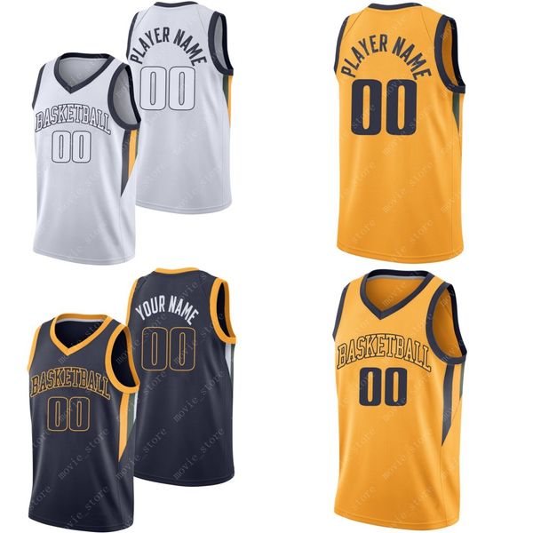 Camisetas de baloncesto UTA personalizadas para hombres Haga su propia camiseta Camisetas deportivas Nombre y número del equipo personalizado cosidos 01