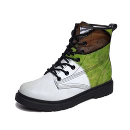 Botas personalizadas para hombres negro blanco rojo azul verde beige rosa gris zapatos deportivos casuales para hombres y mujeres zapatos deportivos para caminar al aire libre para correr customizatio045