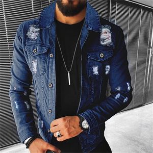 Jaqueta de jeans masculina 2023 Casual de outono Pure Cotton Slim Fit Street Stylish Motorcycle Jean Jacket Streetwear Men Coats 240109