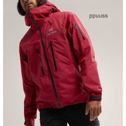 Ropa deportiva de diseñador para hombre Arcterys Chaqueta con capucha Abrigos Correo directo canadiense Archaeopteryx Alpha SV Traje de carga de caparazón duro de más alto nivel para hombres y mujeres