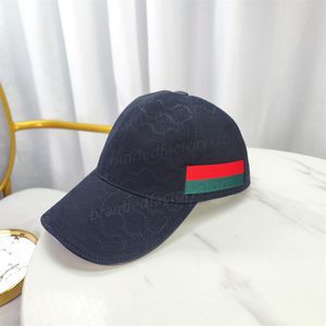 Casquette de baseball pour hommes et femmes, mode de luxe, snapback, casquette de golf, lettre brodée, protection solaire d'été, toile réglable, noir, chapeau de camion de haute qualité