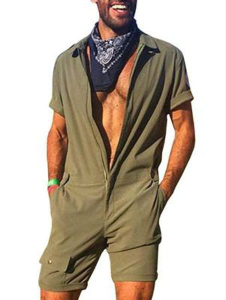 Costume décontracté de créateur pour hommes, survêtement tissé une pièce d'été, costume de travail monochromatique, sans capuche, nouvelle collection