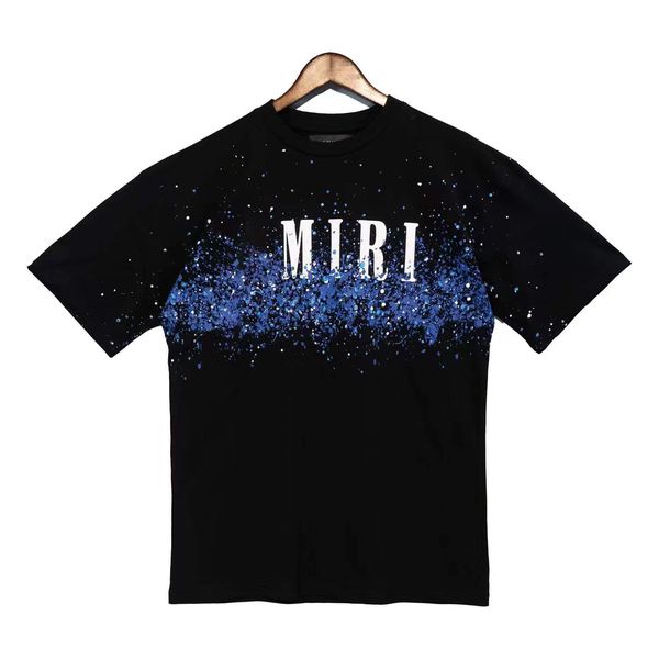 Créateur de créateur masculin Crewneck Full Sky Stars Lettre imprimé T-shirt T-shirt Street Trend Hip Hop Style et femmes avec des manches courtes en vrac Taille S à XL