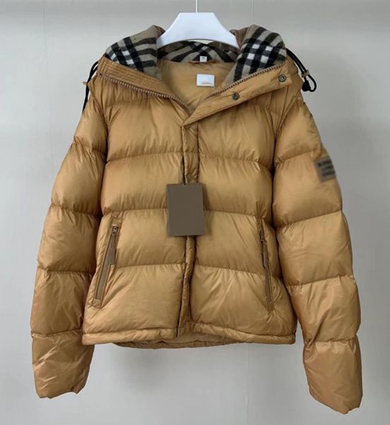 Manteau d'hiver pour hommes et femmes, manteau pour hommes gras, veste d'extérieur, fermeture éclair avec lettre S-5XL, taille asiatique, logo, matériau en caoutchouc, les manches sont amovibles