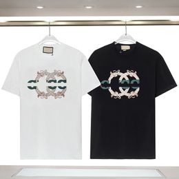Heren designer mode spelen hoge merk hoge kwaliteit heren T-shirt puur katoen Chinese draak shirt Animatie haikyuu zomer top met korte mouwen S-2XLYY