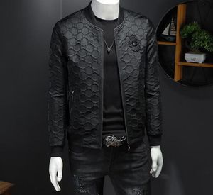 Designer masculin de haute qualité en coton de coton décontracté veste de mode mouche de mode M-4xl vestestop