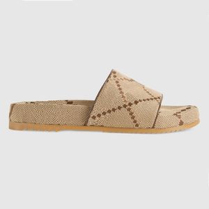 Herenontwerper Italië Maxi Canvas Sandaal Luxe modemerk Women Sandaalgrootte 35-46 Model HY15