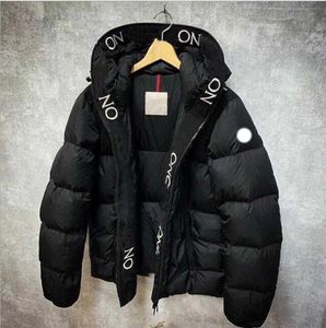 Chaqueta acolchada para hombre Parka MON Classic Down Coats diseñador Chaqueta de invierno de plumas cálidas al aire libre Abrigo unisex Ropa para parejas Tamaño asiático S-5XL