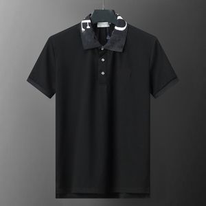 2024 Heren designer poloshirt Geborduurd T-shirt zwart en wit heren T-shirt zakelijk eenvoudige mode POLO Aziatische maat M-3XL