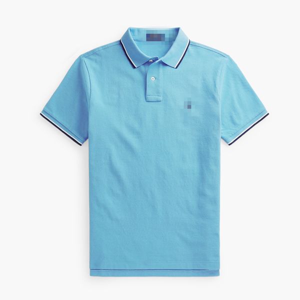 T-shirt exquis Pony Pony de créateurs pour hommes, chemise de golf masculine, haut à manches courtes de séchage rapide décontractée, chemise tricotée, taille asiatique masculine