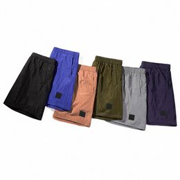 Pantanos cortos de diseño para hombres pantanos pantalones cortos de nylon stones pantalones cortos de trajes de trajes de secado rápido