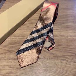 Cravate en soie de styliste pour hommes, nœuds papillon d'affaires, vêtements de luxe pour mariage, avec boîte cadeau