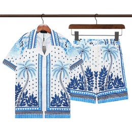 Designer masculin Sportswears Summer Casual Shorts Shirt Classics Geometric imprimé à la mode