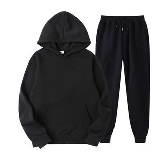 Pull de créateur pour hommes automne et hiver chaud coton lettre impression hommes et femmes Couple sport décontracté ensemble deux pièces