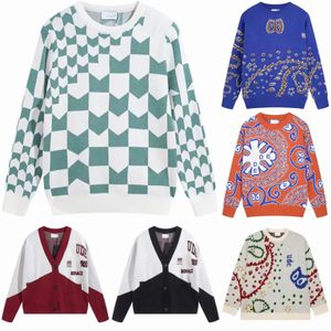 Designer herentrui damesmode trui letterprint hoodies senior klassieke truien veelkleurige ronde hals Herfst winter comfortabel Hoge kwaliteit