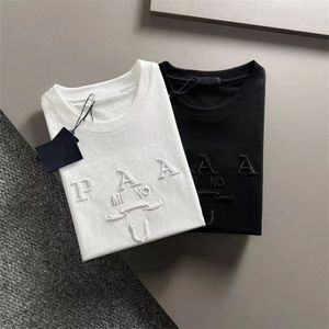 T-shirt de designer pour hommes Casual T-shirt pour femmes pour hommes Lettres 3D stéréoscopiques imprimées à manches courtes Best-seller Vêtements de hip-hop pour hommes de luxe Taille asiatique M-5XL 01