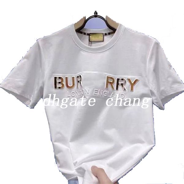 T-shirt de designer pour hommes Casual T-shirt pour femmes Lettres 3D Stéréoscopique imprimé à manches courtes Best-seller de luxe Vêtements hip hop pour hommes Taille asiatique S-5XL 90623