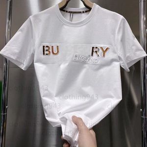 Heren Designer T-shirt Casual Heren Dames Shirt Letters 3D Stereoscopisch bedrukt t-shirt met korte mouwen best verkochte luxe heren hiphopkleding Aziatische maat S-5XL