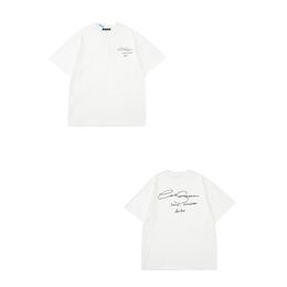 T-shirt de créateur masculin Cole Buxton T-shirt Summer Summer Summer Green Grey White Black T-shirt Men Femmes Top Quality Slogan Classic Print Top Tee T-shirt décontracté 459