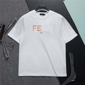 T-shirt de créateur pour hommes Printemps / Été Chemise T-shirt Manches de vacances Casual Alphabet Print M-3XL