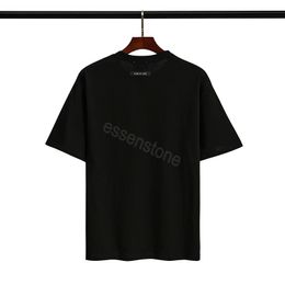 Designer masculino camiseta camiseta única letra impressa manga curta moda high street padrão feminino verão essen us s-2xl