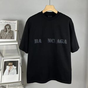 Camiseta de diseño para hombres Vgo VOGIO AMIGOS Camiseta de estampado Alphabet Big V Manga corta Hip Hip Hip Hop Tamaño de camiseta de color naranja en blanco y negro M-XXXL A32