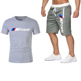 Survêtements de créateurs pour hommes basket-ball mode sports décontractés jogging costume d'été vêtements de fitness pour hommes T-shirt + pantalon ensemble 2 pièces