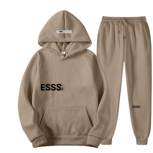 Survêtements de créateurs pour hommes Costume Lettres Imprimer High Street Loose Femme Sweatsuit Tech Fleece Sweats à capuche et pantalons de survêtement Ensembles Pantalons de sport décontractés Jogger Vêtements 3XL