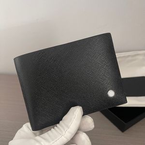 Cartera de diseñador para hombre Tarjeta de crédito corta Monedero 100% genuino Titular de la tarjeta Nuevas mini billeteras de tamaño pequeño Monederos de moda de cuero de alta calidad Viene con caja para bolsa antipolvo