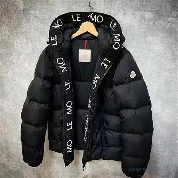 Diseñador para hombres Winter Wath Windproof Jacket Material mate brillante M-5XL Pareja nueva Gbiq