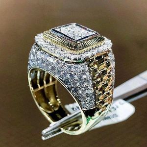 Diamond ring sieraden voor heren hiphopstijl Hiphop Ring Europe American Street Dance Hot Selling Accessories Heren Gift