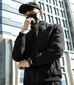 Hommes vers le bas 2023 hommes veste tendance coréenne beau Doudoune Homme hiver décontracté coton épaissi vêtements d'extérieur chauds