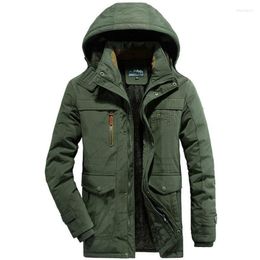 Hommes Down -30 Degré Militaire Hiver Polaire À Capuche Veste Hommes Épais Chaud Parka Hombre Plus La Taille L-6XL Casual Lâche Imperméable Coupe-Vent