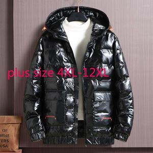 Ropa acolchada de invierno súper grande para hombre, chaqueta holgada de gran tamaño, abrigo informal grueso de talla grande 4XL-10XL 11XL 12XL