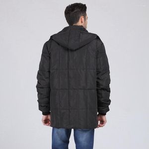Abrigo de plumón para hombre Super 165cm chaqueta gruesa de busto mediano-largo talla grande 5XL 6XL 7XL 8XL 9XL 10XL11XL12XL13XL