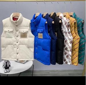 Heren down jas winter puffer vesten jas kleding bovenkleding vesten ontwerper parka heren jassen met brief bloemen luxe streetwear usex jassen s-3xl