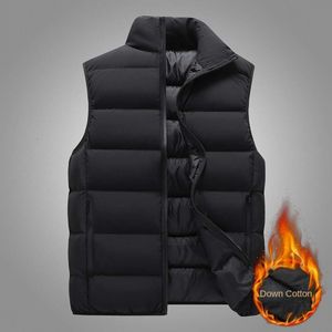 Chaqueta de algodón para hombre, chaleco, chaqueta de otoño e invierno con aislamiento de felpa gruesa, nueva Chaqueta de algodón holgada de marca de tendencia para parejas