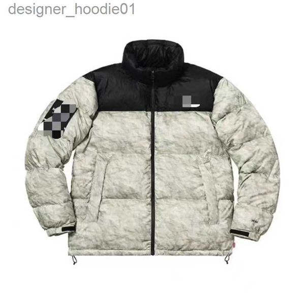 Men's Down Fashion Luxury Down Jackets Winter Womens Men Couples Vêtements Thickface Warm Puffer Jacket Manteaux Tops Outwear Multiple Color L230911