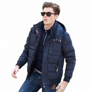 Chaqueta de plumas para hombre, abrigo para hombre, 70% plumón de pato gris, cazadora impermeable, chaquetas de plumón, abrigo térmico con capucha para hombre de talla grande 159A #