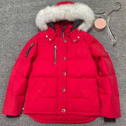 Heren Down Moose Jacket Exploit Designer Knuckles Jacket Heren Dames Canadas Casual Heren Uitloper Knuckles Coat Parka Outdoor Man Winter canda goose 266 5L79U