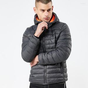 Hommes vers le bas belle hiver vêtements rembourrés de coton hommes Simple léger chaud coton avec du pain multicolore