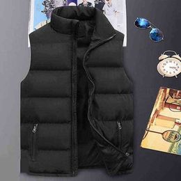 Men's Down Parkas 2021 Nouveau veste de gilet masculin d'hiver automne pour le chout-coton mâle coton mâle